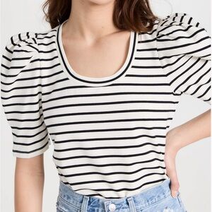 English factory puff sleeve tee